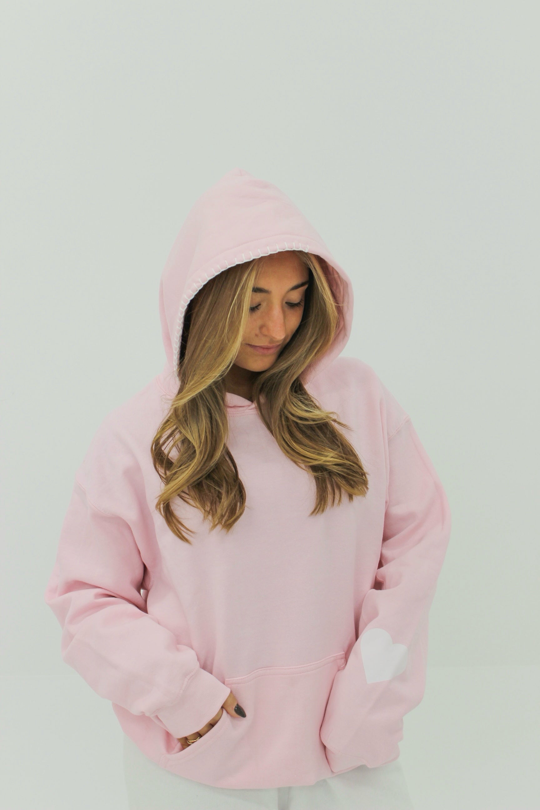 Love hoodie pink online